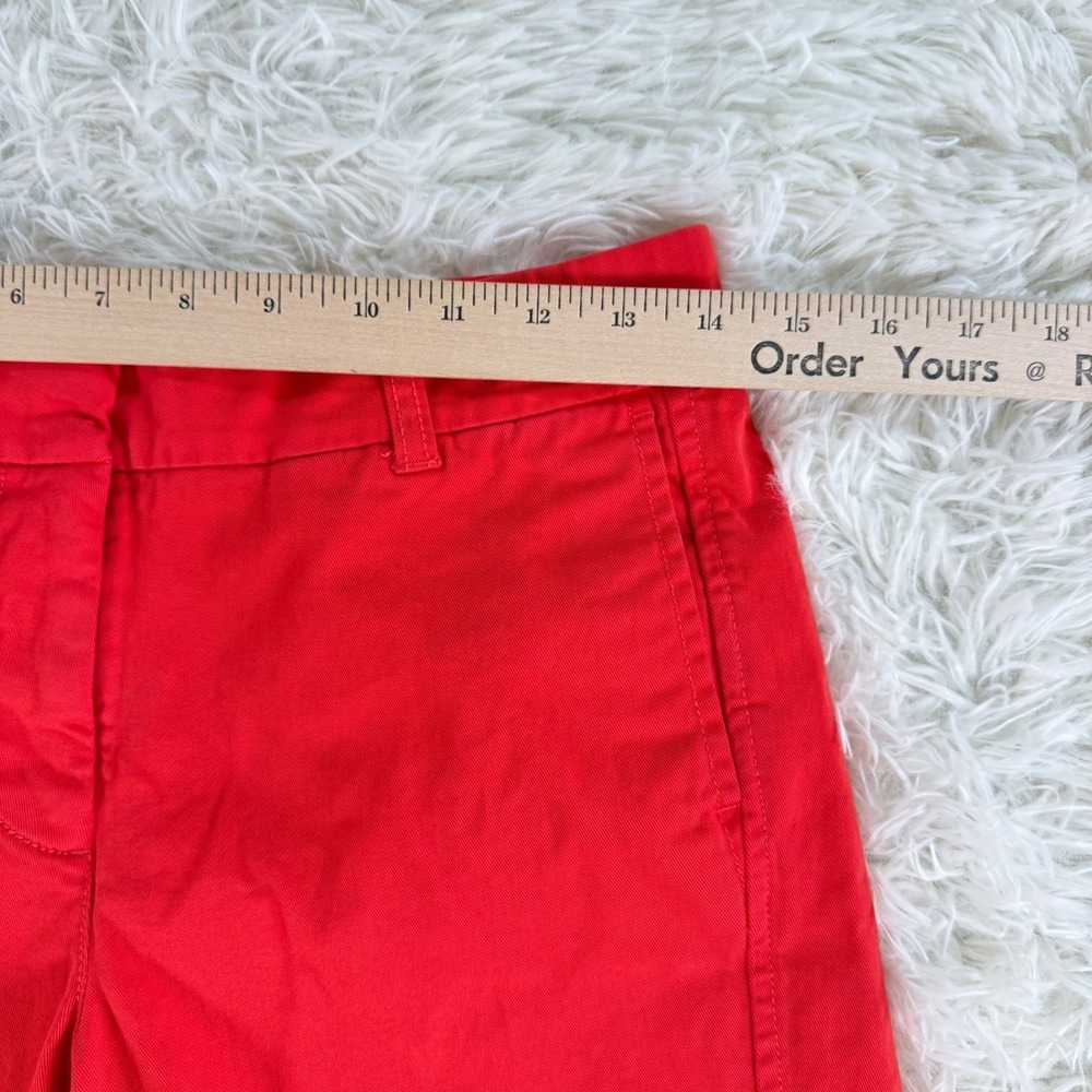 J.Crew Women's Chino Shorts Size 2 Stretch Cotton Casual Summer Classic Preppy - Picture 6 of 9